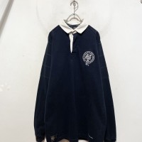 “UNIVERSITY OF OXFORD” L/S Rugby Shirt | Vintage.City ヴィンテージ 古着