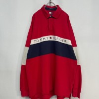 1990’s “TOMMY HILFIGER” L/S Rugby Shirt | Vintage.City ヴィンテージ 古着