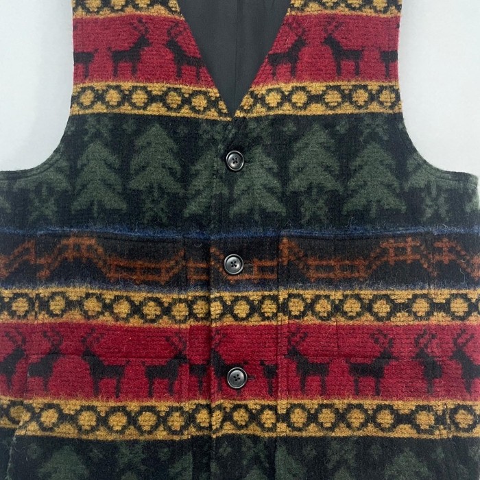 “WOOLKRAFT” Wool Vest | Vintage.City 古着屋、古着コーデ情報を発信