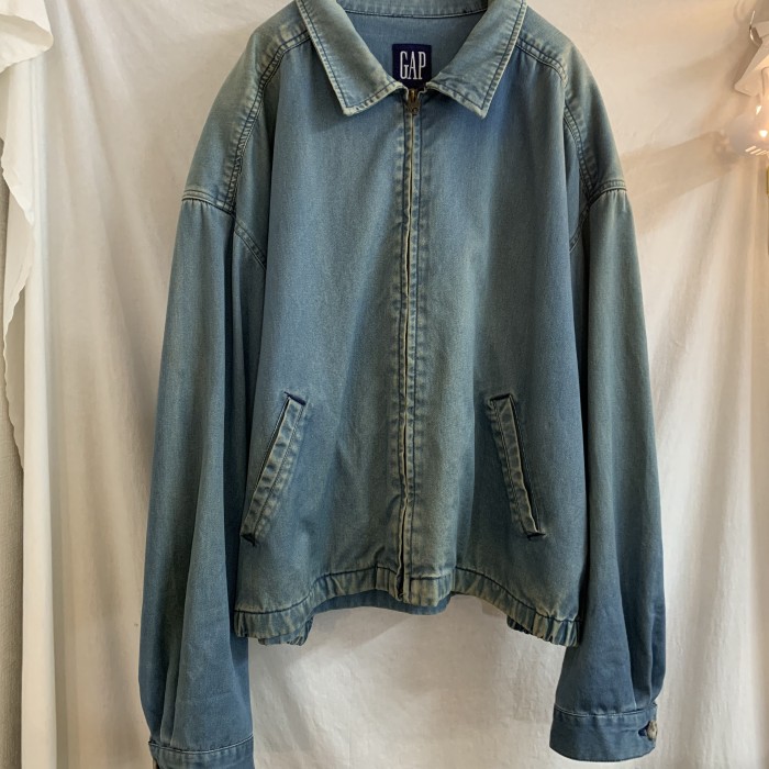 old gap fade blue jacket | Vintage.City 古着屋、古着コーデ情報を発信