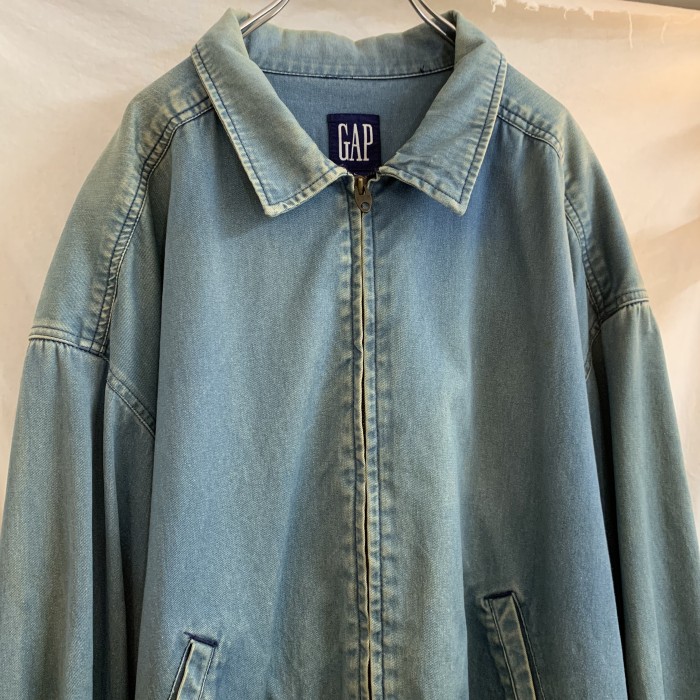 old gap fade blue jacket | Vintage.City 古着屋、古着コーデ情報を発信