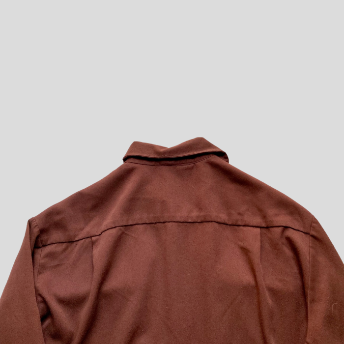 80’s KENNINGTON Open Collar Rayon Shirt | Vintage.City 古着屋、古着コーデ情報を発信