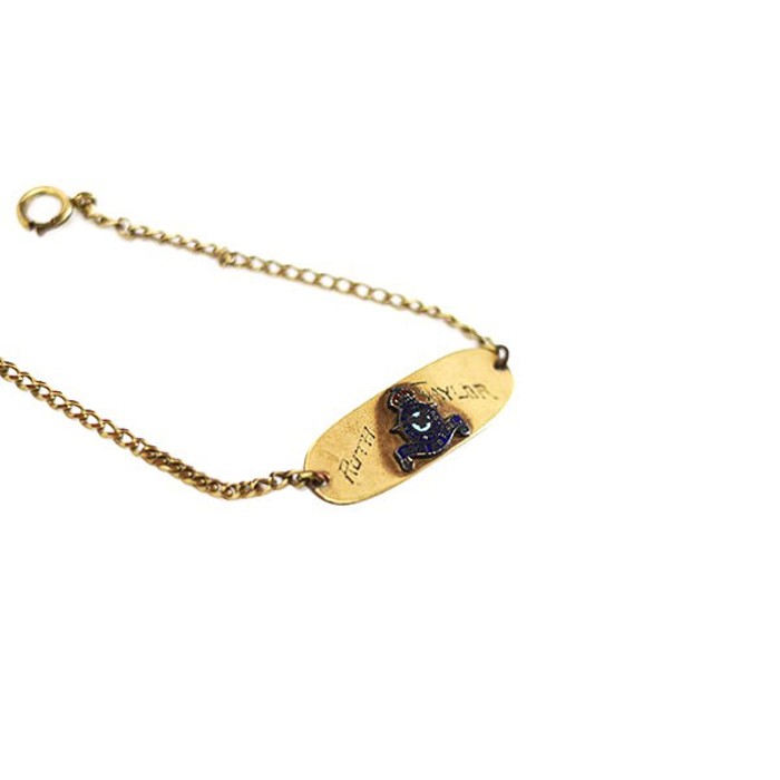 60s ROYAL AIR FORCE Gold Filled Bracelet | Vintage.City 古着屋、古着コーデ情報を発信