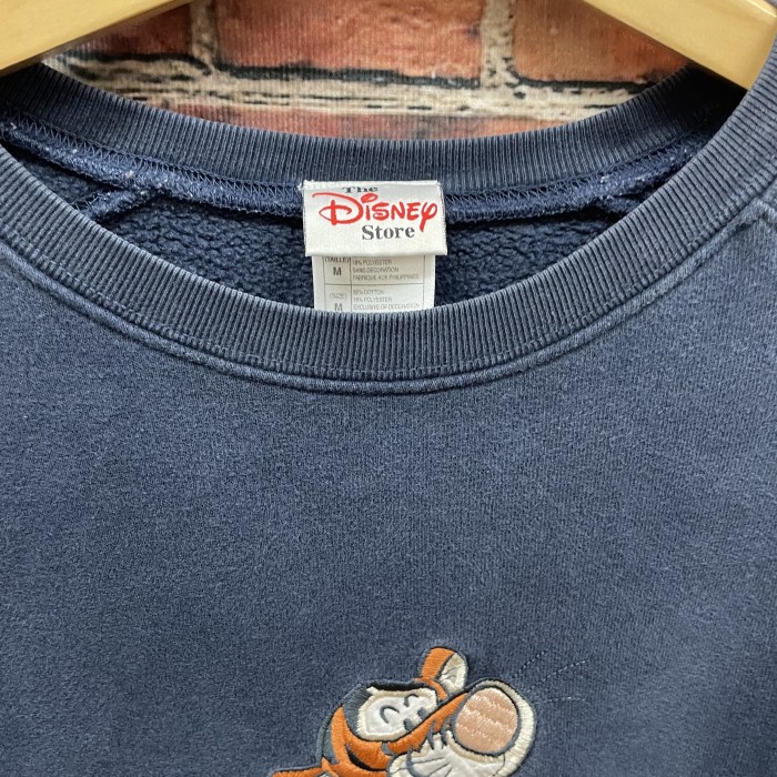 ディズニー Disney ティガー スウェット トレーナー 刺繍 ネイビー | Vintage.City 빈티지숍, 빈티지 코디 정보