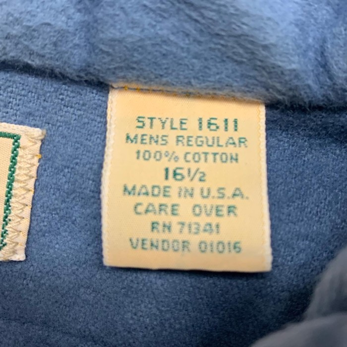 80'S LL Bean "CHAMOIS CLOTH SHIRT" シャツ | Vintage.City 古着屋、古着コーデ情報を発信