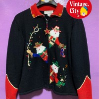 ウエスタンクリスマスセーター | Vintage.City ヴィンテージ 古着