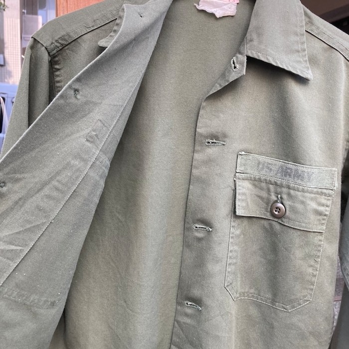 US ARMY utility shirt Jacket | Vintage.City 古着屋、古着コーデ情報を発信