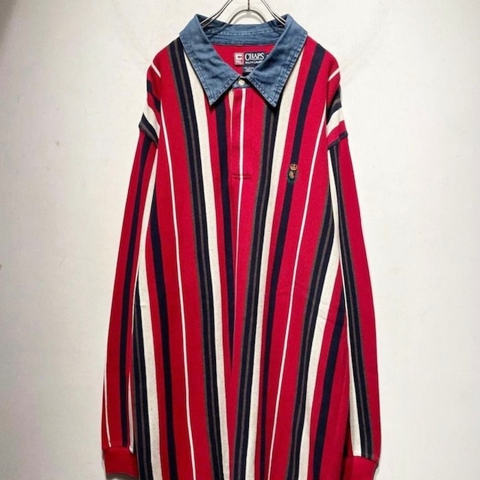 "CHAPS RALPH LAUREN" L/S Polo Shirt | Vintage.City 古着屋、古着コーデ情報を発信