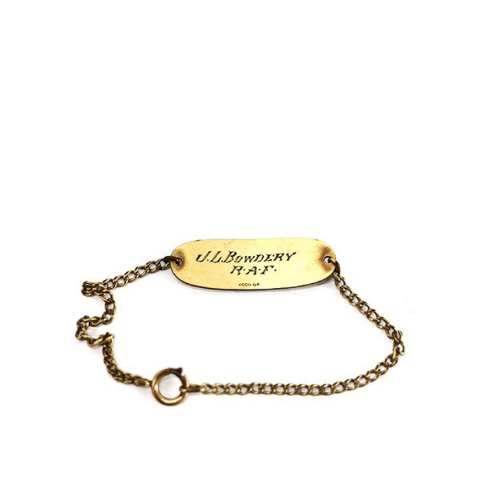 60s ROYAL AIR FORCE Gold Filled Bracelet | Vintage.City Vintage Shops, Vintage Fashion Trends