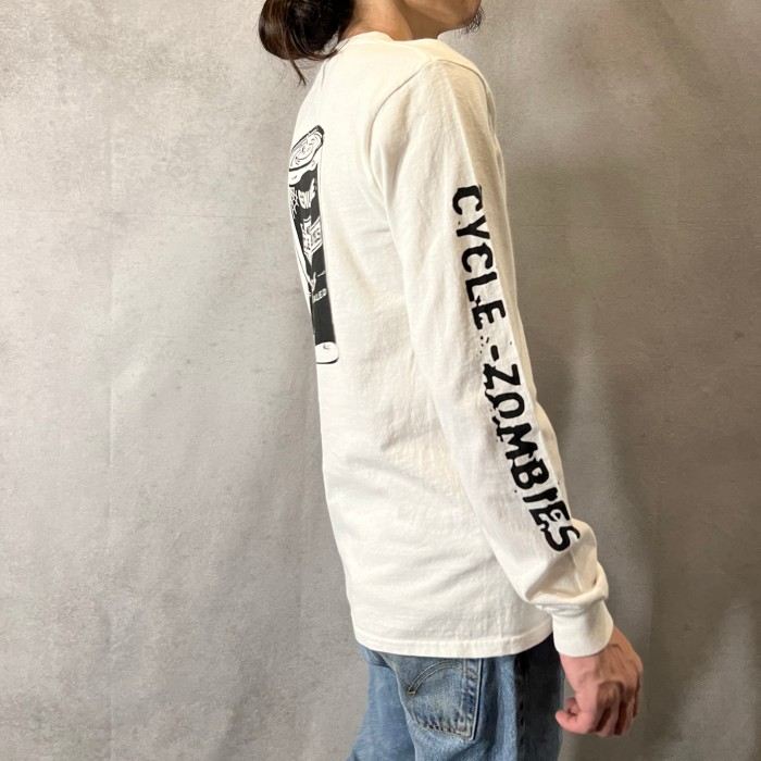 motorcycle zombies ロングTシャツ | Vintage.City 古着屋、古着コーデ情報を発信
