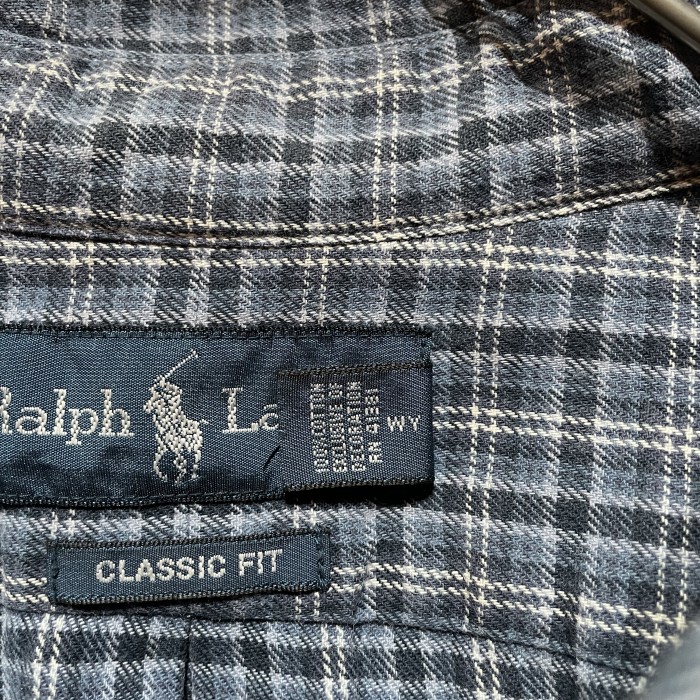 “Ralph Lauren” L/S B.D.Check Shirt BLUE | Vintage.City 빈티지숍, 빈티지 코디 정보