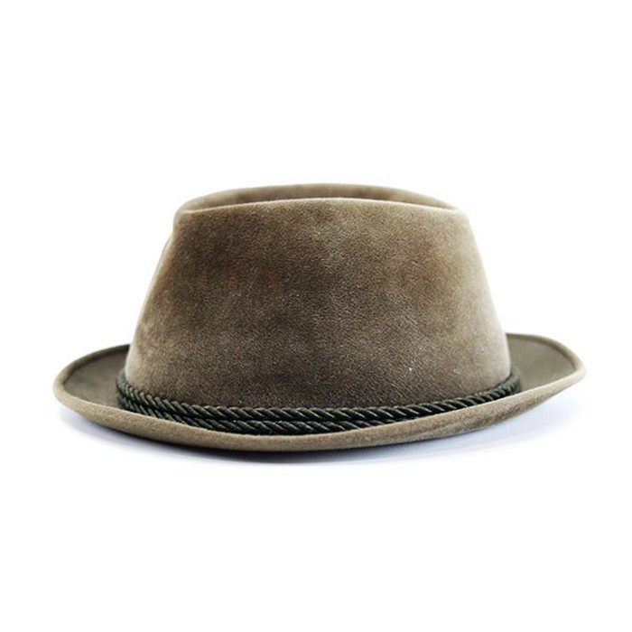 60s CANADA GALHOUNS Olive Velor Hat | Vintage.City 古着屋、古着コーデ情報を発信