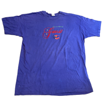 ビンテージ 90年代 ゲス ロゴ刺繍 Tシャツ XL ブルー | Vintage.City ヴィンテージ 古着