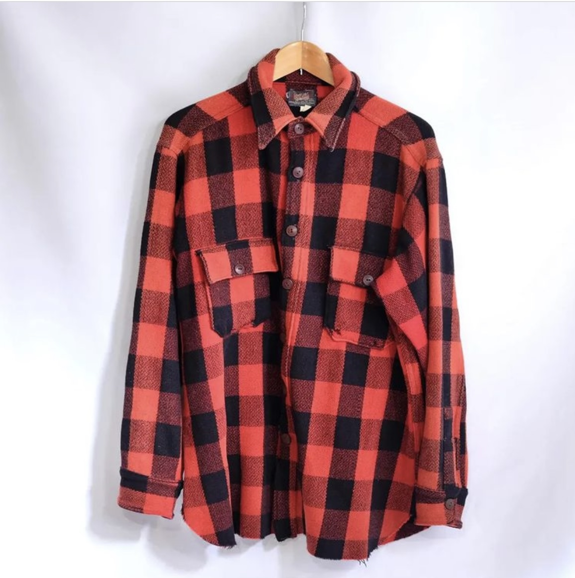 Woolrich 40s ウールシャツ Made In USA | Vintage.City
