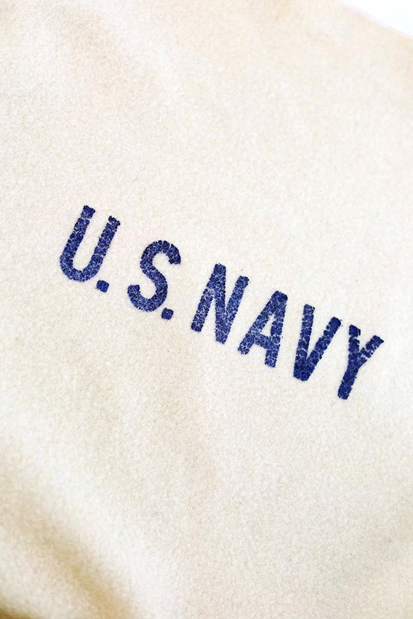 50s US NAVY Military Wool Blanket