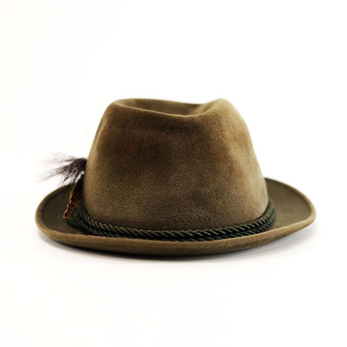 60s CANADA GALHOUNS Olive Velor Hat | Vintage.City 빈티지숍, 빈티지 코디 정보