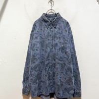 “Pier Connection” L/S Pattern Shirt | Vintage.City ヴィンテージ 古着
