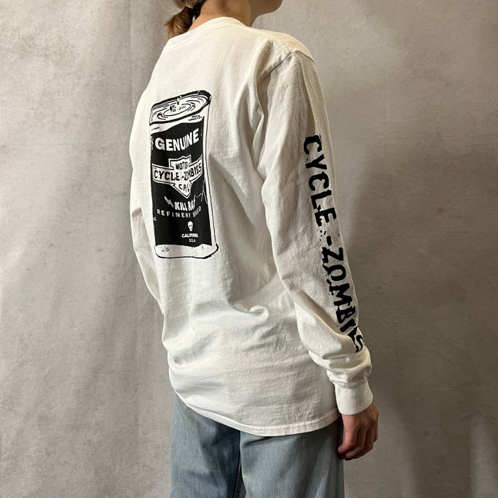 motorcycle zombies ロングTシャツ | Vintage.City 古着屋、古着コーデ情報を発信