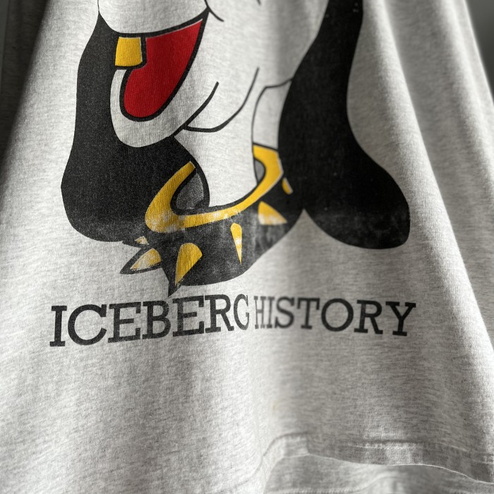 "Iceburg" pluto? print L/S tshirt | Vintage.City 古着屋、古着コーデ情報を発信