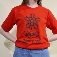 1988 “Calgary Olympic” printed tee shirt | Vintage.City ヴィンテージ 古着