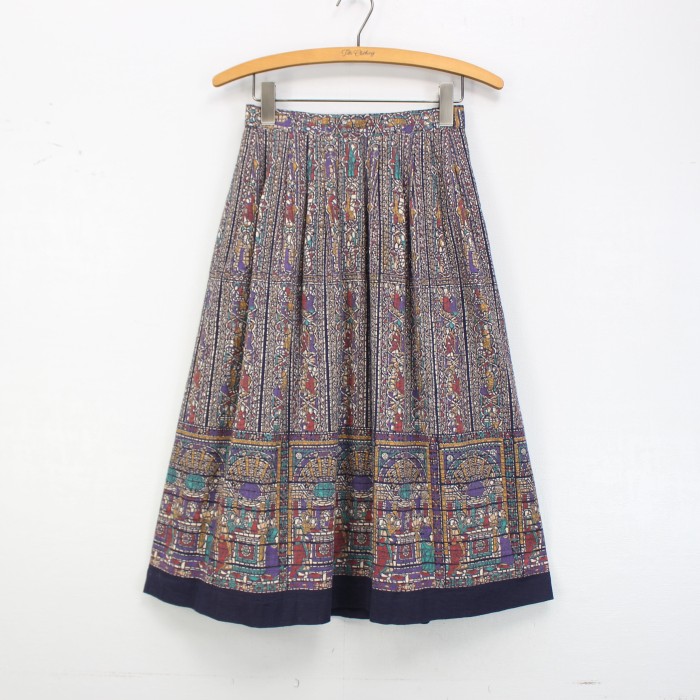 RETRO VINTAGE レトロ古着ステンドグラスデザインスカート | Vintage.City 빈티지숍, 빈티지 코디 정보