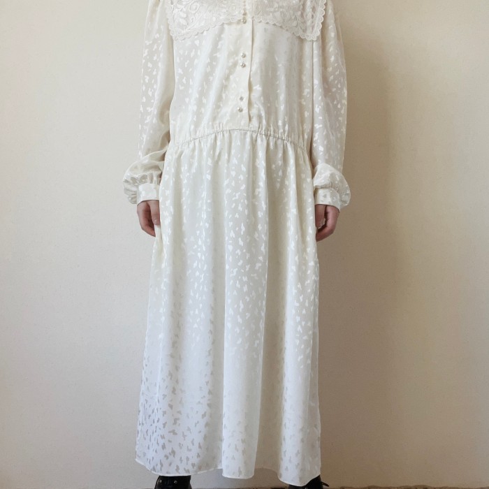lace collar dress | Vintage.City 古着屋、古着コーデ情報を発信