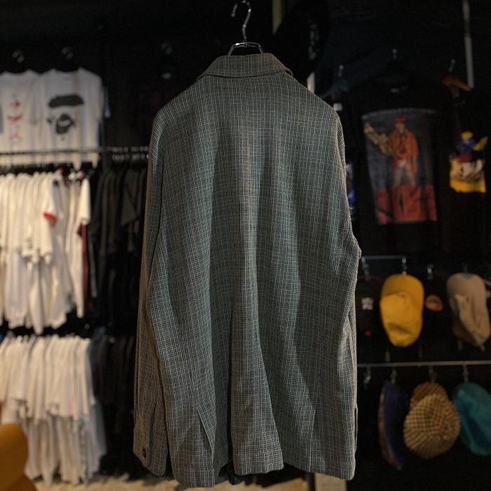90s EMPORIO ARMANI shirt jacket | Vintage.City 古着屋、古着コーデ情報を発信