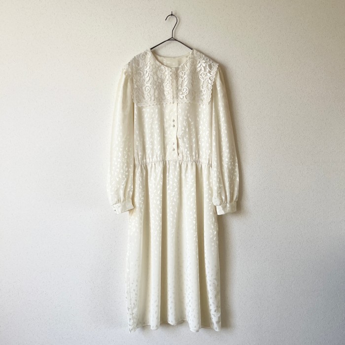 lace collar dress | Vintage.City 古着屋、古着コーデ情報を発信