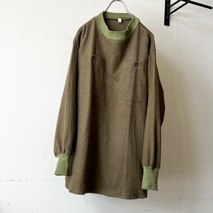 70-80's Hungary ARMY Flannel Pullover | Vintage.City 古着屋、古着コーデ情報を発信