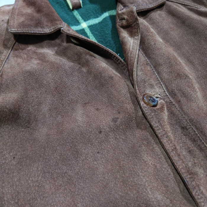UNKNOWN DESTINATION スウェード レザー ジャケット | Vintage.City 古着屋、古着コーデ情報を発信