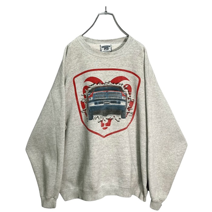 80s Lee ultra weight "DODGE" sweat shirt | Vintage.City 古着屋、古着コーデ情報を発信