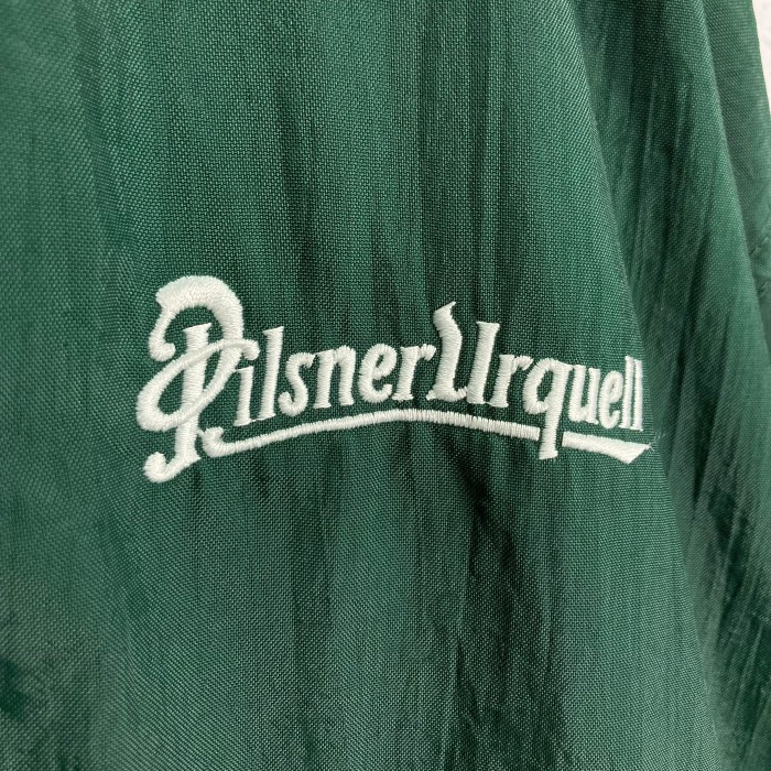 90s Champion Bigsized Green nylon pullov | Vintage.City 빈티지숍, 빈티지 코디 정보