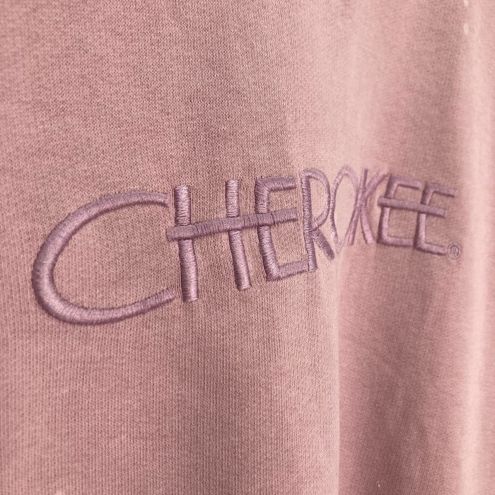 90s CHEROKEE L/S pink beige sweat shirt | Vintage.City 古着屋、古着コーデ情報を発信