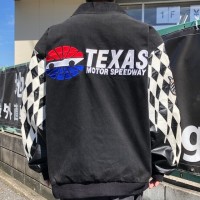 90s ジェフハミルトン レーシングジャケット スタジャン 刺繍ロゴ ストリート | Vintage.City ヴィンテージ 古着