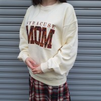 embroidery sweat ( yellow ) | Vintage.City ヴィンテージ 古着