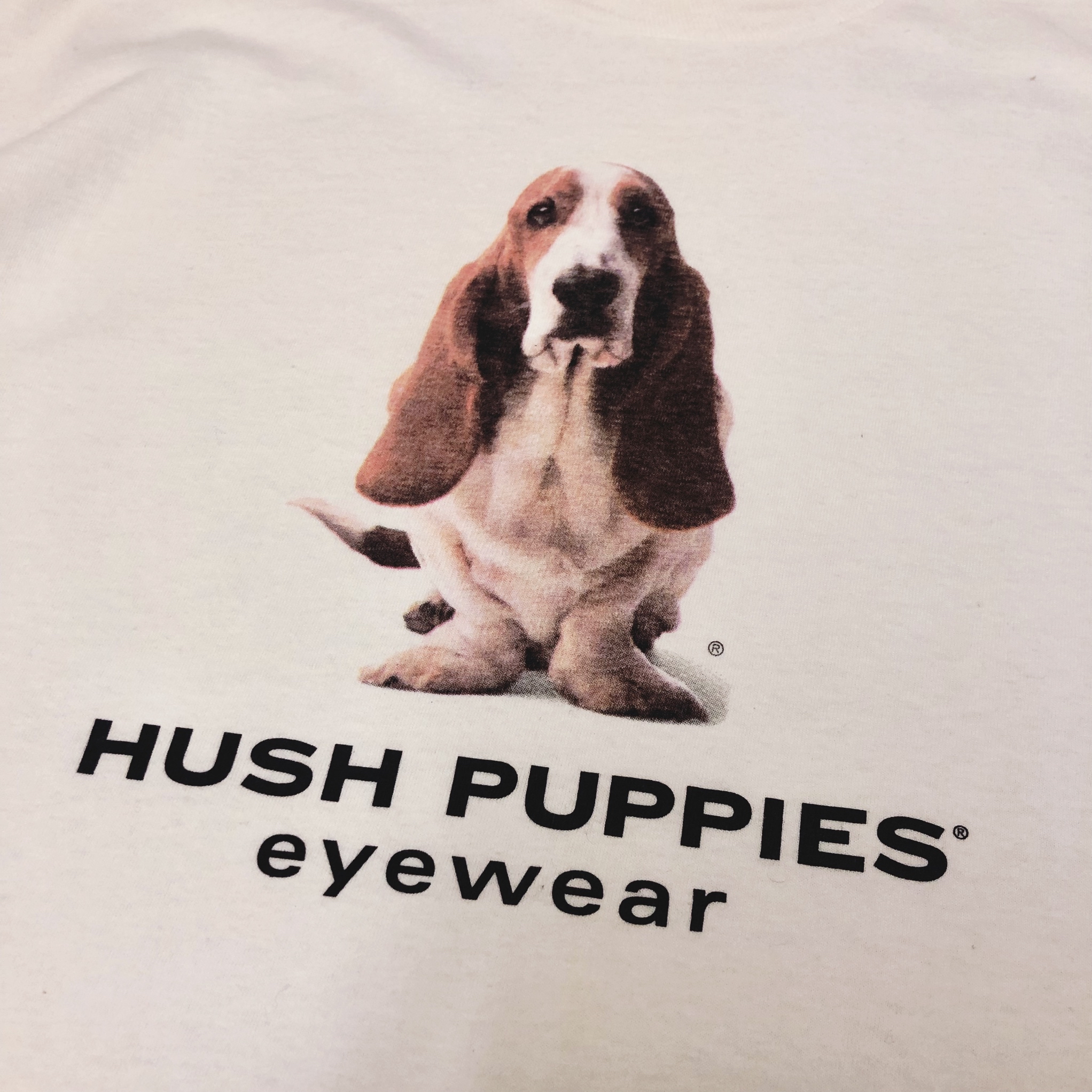 HUSH PUPPIES/Dog print tee/XL/JERZEESボディ