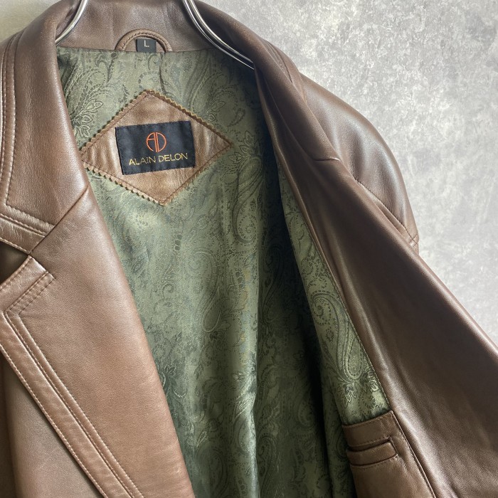 vintage leather double jacket | Vintage.City 古着屋、古着コーデ情報を発信