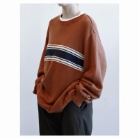 Old Lined Cotton Sweater | Vintage.City ヴィンテージ 古着