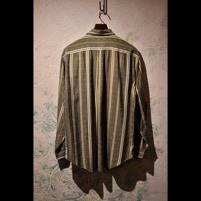 Giugiaro uomo jacquard shirt | Vintage.City 古着屋、古着コーデ情報を発信