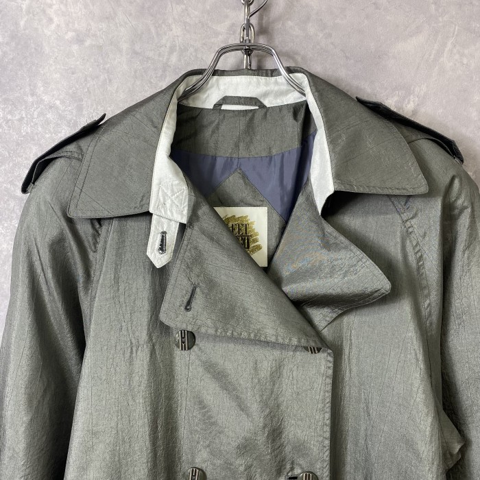 vintage nylon soutien collar coat | Vintage.City 古着屋、古着コーデ情報を発信