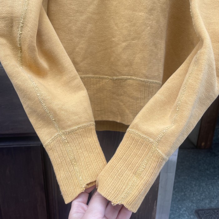 50s Salvation Army mustard sweat | Vintage.City 古着屋、古着コーデ情報を発信