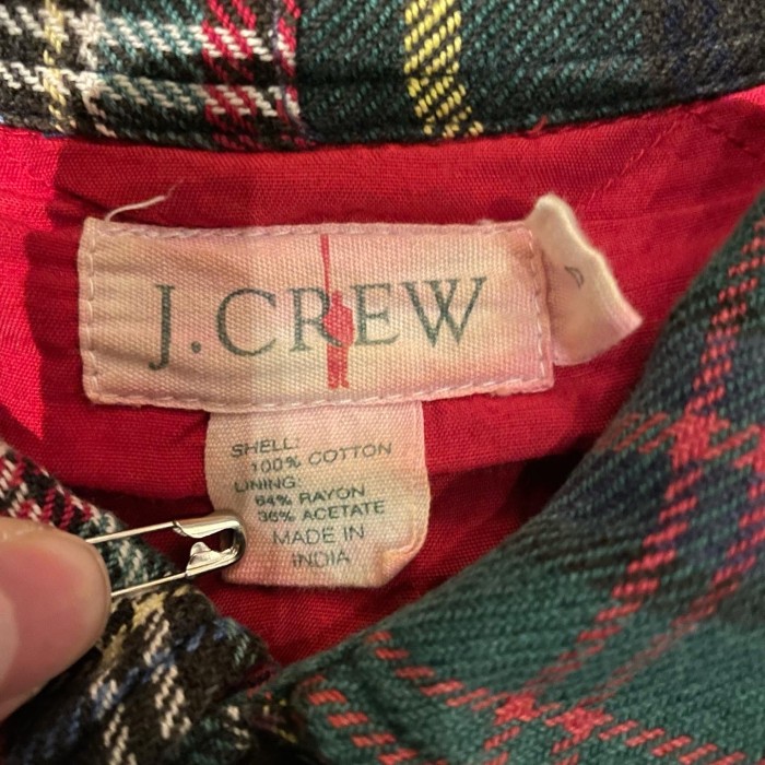 J.CREW patchwork shirt | Vintage.City 古着屋、古着コーデ情報を発信