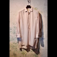 Germany 1950's~ cotton pink stripe grand | Vintage.City ヴィンテージ 古着