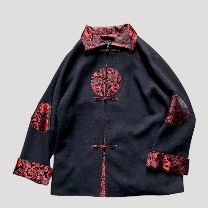 Unisex China Jacket | Vintage.City 빈티지숍, 빈티지 코디 정보