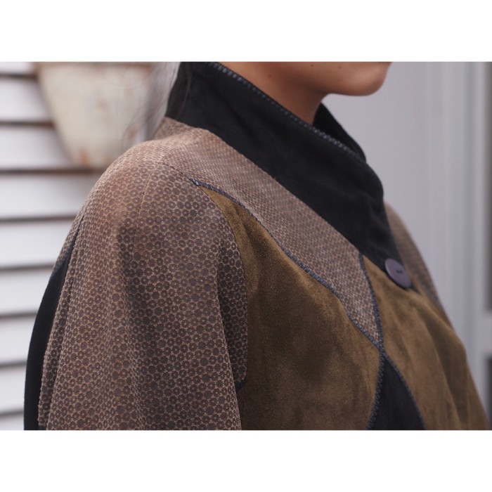 leather coat レザーコート スエード | Vintage.City 빈티지숍, 빈티지 코디 정보