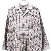 90s Burberry Check pajama Shirt Size M | Vintage.City ヴィンテージ 古着