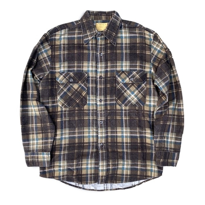 80s Sears printed flannel shirt | Vintage.City 빈티지숍, 빈티지 코디 정보