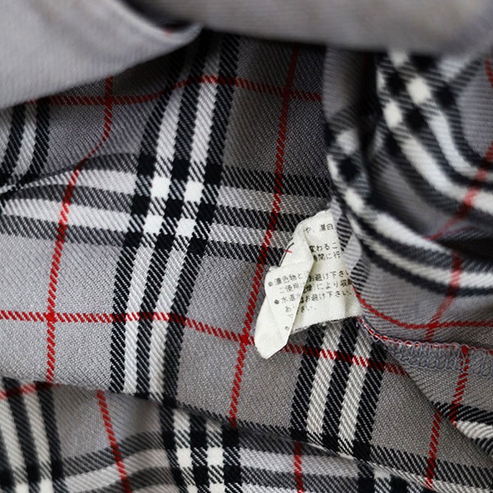90s Burberry Check pajama Shirt Size M | Vintage.City 빈티지숍, 빈티지 코디 정보