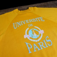 1980s USA製 "UNIVERSITE DE PARIS" スウェット | Vintage.City ヴィンテージ 古着