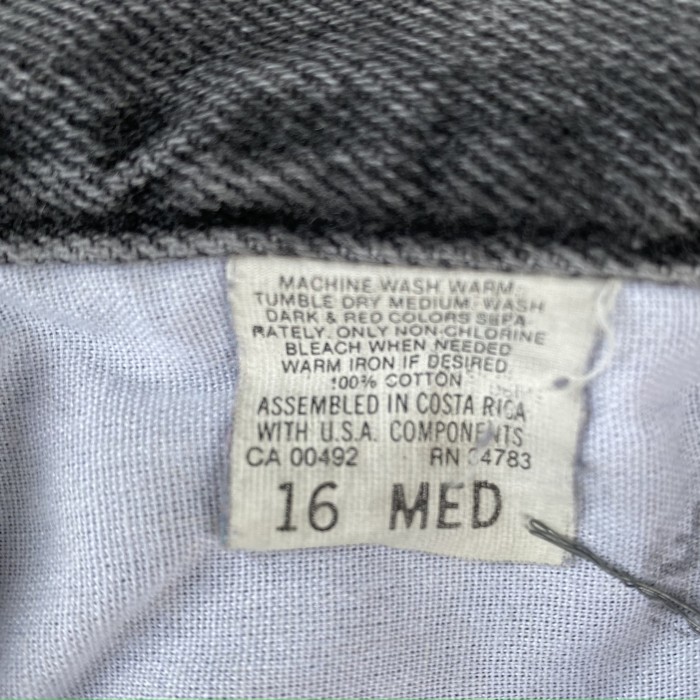 Lee black denim pants | Vintage.City 古着屋、古着コーデ情報を発信
